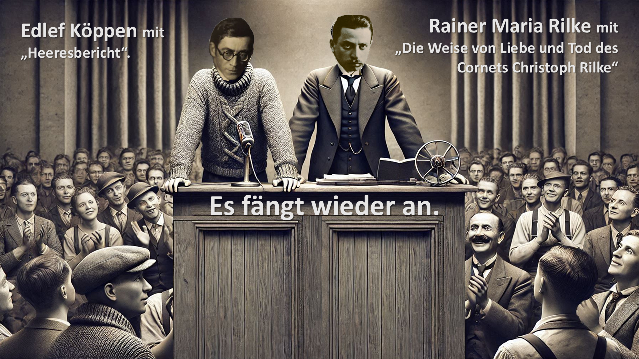 Herbert Karl von Beesten: „Es fängt wieder an.“